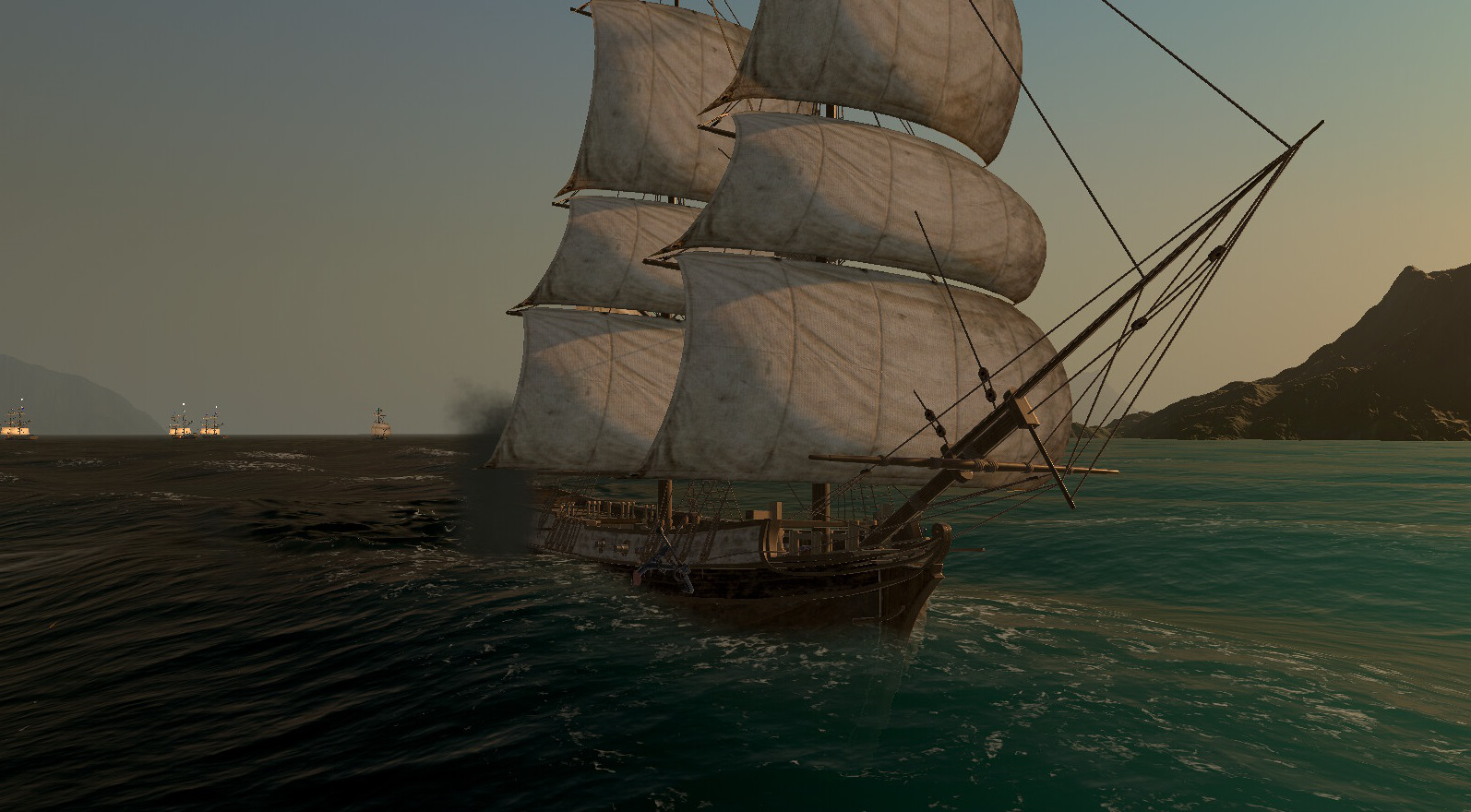 RTS piracy game